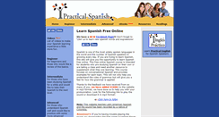 Desktop Screenshot of learnpracticalspanishonline.com